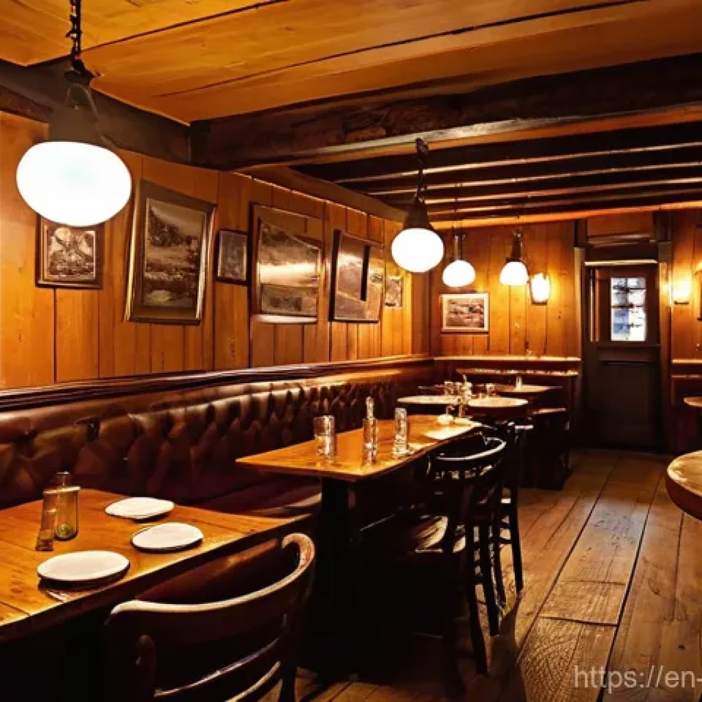 체코 전통 음식 굴라쉬 - **Prompt 1: Authentic Czech Pub Feast**
    A vibrant, eye-level, wide-angle photograph capturing a ...